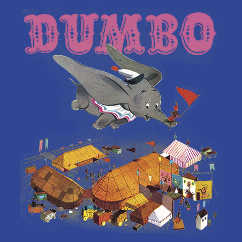 Junior's Dumbo Classic Storybook Cover T-Shirt