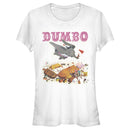 Junior's Dumbo Classic Storybook Cover T-Shirt