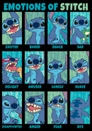 Men's Lilo & Stitch Emotions Of Experiment 626 T-Shirt