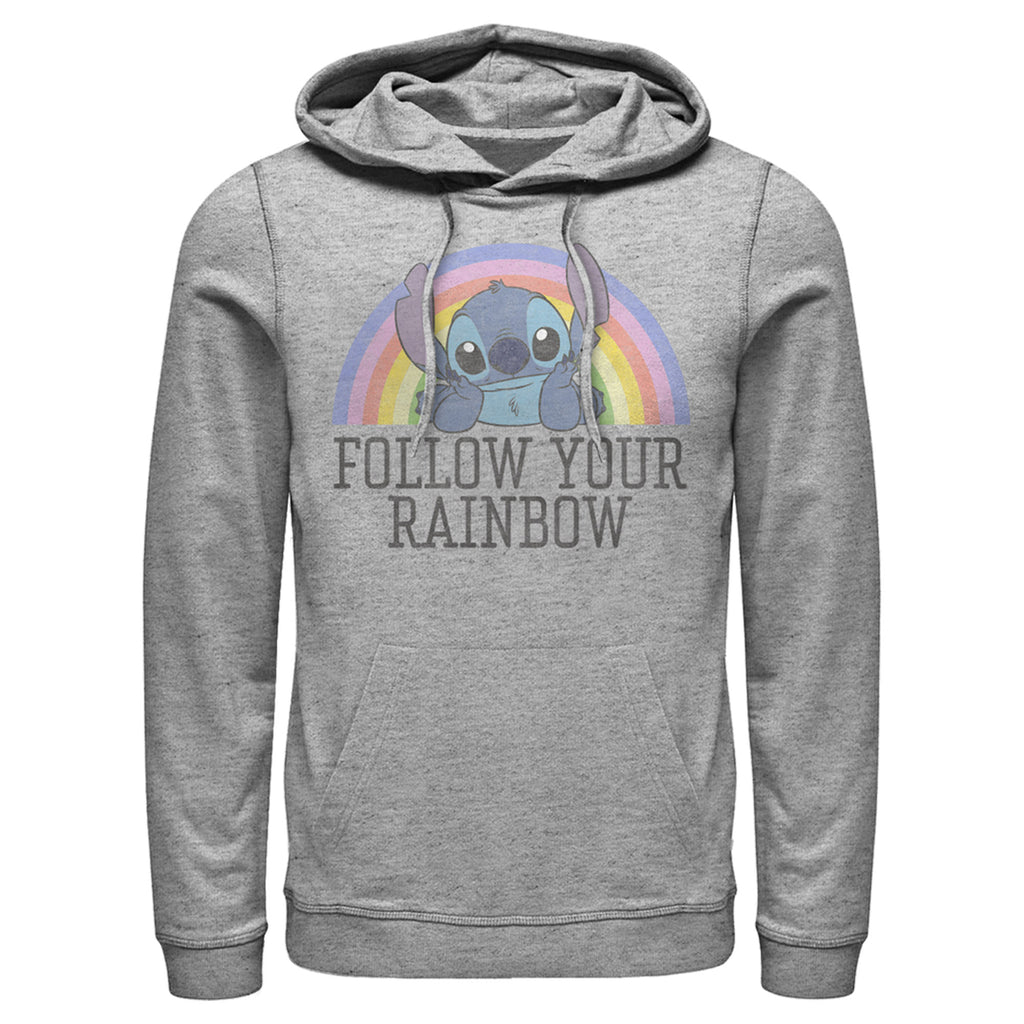 Men's Lilo & Stitch Follow Your Rainbow Pull Over Hoodie – Fifth Sun