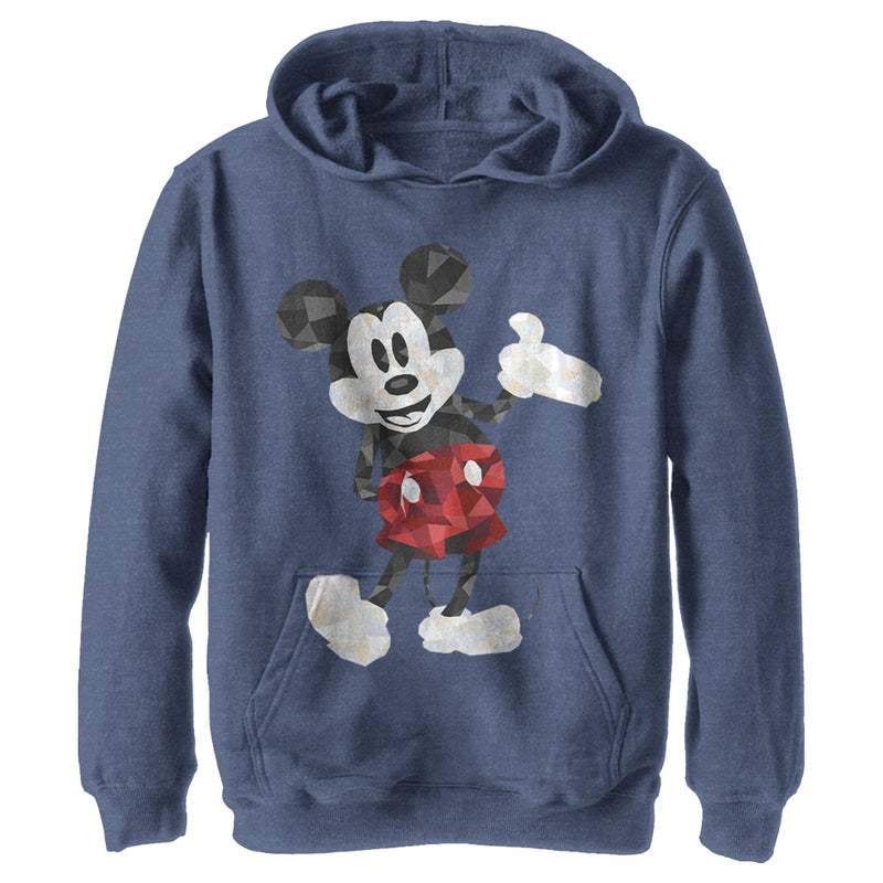 Boy's Mickey & Friends Artistic Mickey Mouse Pull Over Hoodie