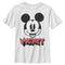 Boy's Mickey & Friends Mickey Mouse Retro Headshot T-Shirt