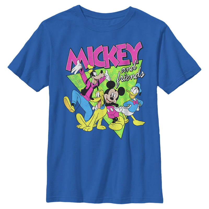 Boy's Mickey & Friends 90s Vibe T-Shirt