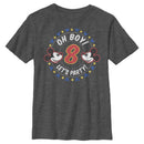 Boy's Mickey & Friends 8th Birthday Let's Party T-Shirt