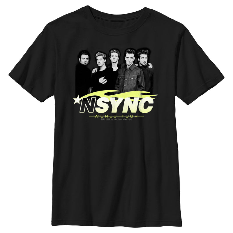 Boy's NSYNC World Tour Poster T-Shirt