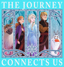 Girl's Frozen 2 The Journey Connects Us T-Shirt
