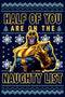 Men's Marvel Ugly Christmas Thanos Naughty List Sweatshirt