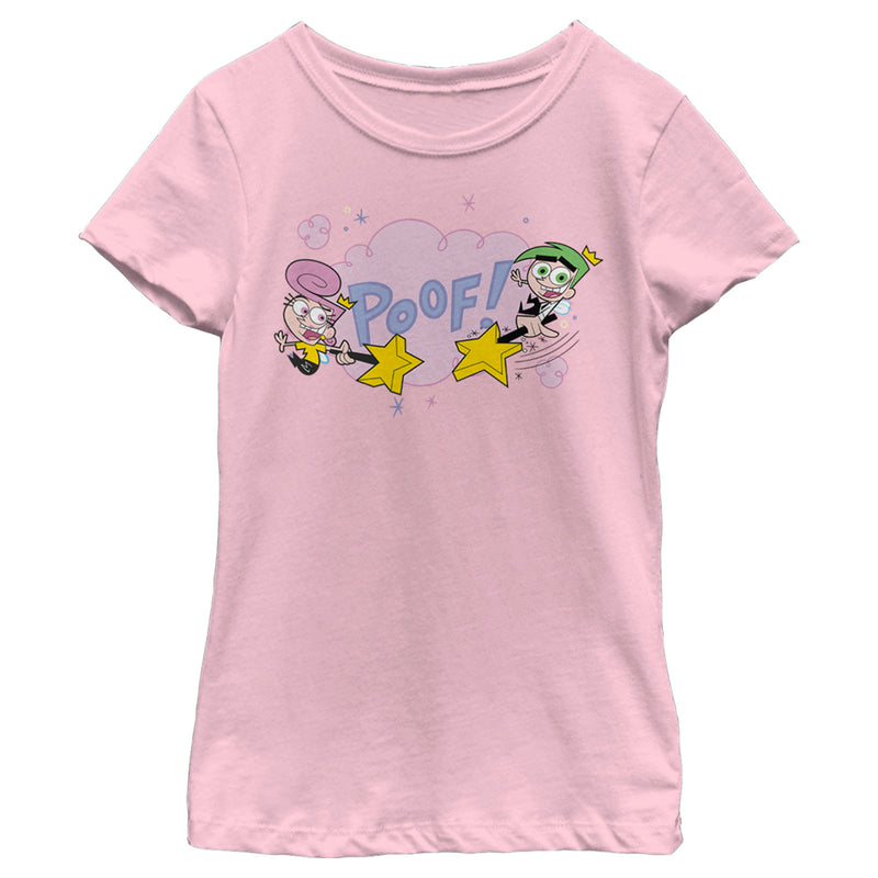 Girl's The Fairly OddParents Cosmo and Wanda Poof T-Shirt
