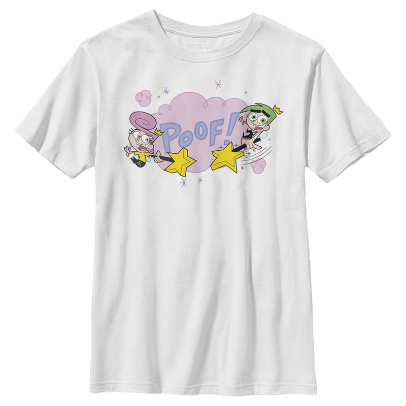 Boy's The Fairly OddParents Cosmo and Wanda Poof T-Shirt