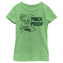 Girl's Nintendo Legend of Zelda St. Patrick's Day Link Pinch Proof T-Shirt