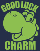 Men's Nintendo Super Mario St. Patrick's Day Yoshi Good Luck Charm T-Shirt