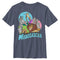Boy's Madagascar Colorful Geometric Group Shot T-Shirt