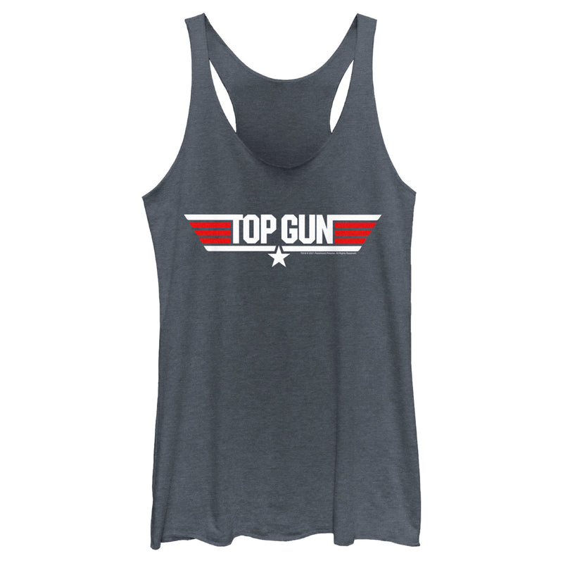 Women's Top Gun Logo Racerback Tank Top