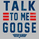 Men's Top Gun Talk to Me Goose Quote T-Shirt