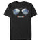 Men's Top Gun Aviator Sunglasses Reflection Logo T-Shirt