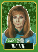 Boy's Star Trek: The Next Generation St. Patrick's Day Lucky Doctor Beverly Crusher T-Shirt