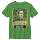 Boy's Star Trek: The Next Generation Commander Data St. Patrick's Day Lucky Android T-Shirt