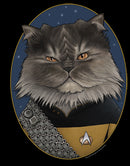 Boy's Star Trek: The Next Generation Lieutenant Commander Worf Cat T-Shirt