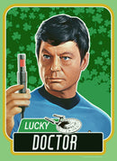 Girl's Star Trek: The Original Series St. Patrick's Day Lucky Doctor McCoy T-Shirt