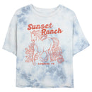 Junior's Lost Gods Distressed Sunset Ranch Horse T-Shirt