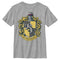 Boy's Harry Potter Hufflepuff Gold Crest T-Shirt