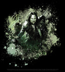 Junior's The Lord of the Rings Fellowship of the Ring Aragorn Paint Splatter T-Shirt