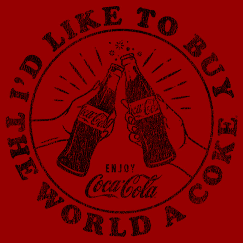 Men's Coca Cola Unity I'd Like to Buy the World a Coke T-Shirt