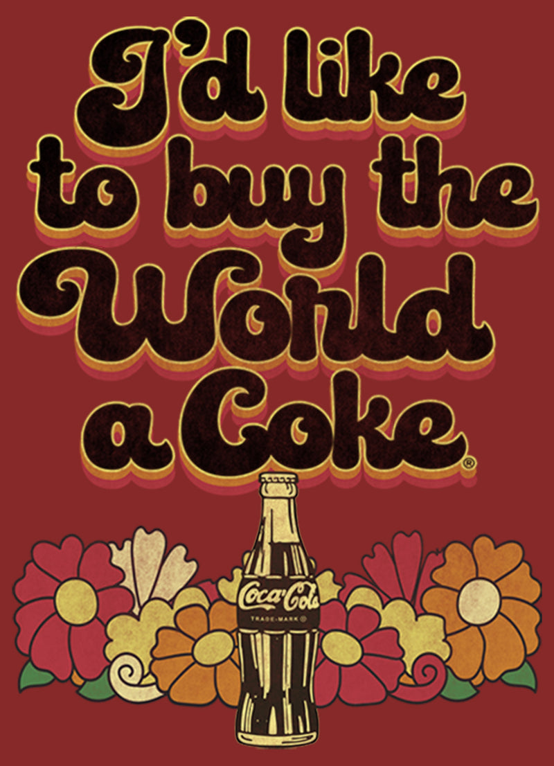 Women's Coca Cola Unity I'd Like to Buy the World a Coke Retro T-Shirt
