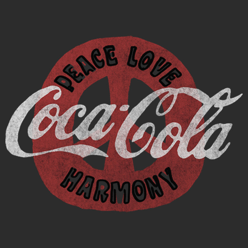 Women's Coca Cola Unity Peace Love Harmony T-Shirt