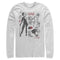 Men's Cruella Fashion Drawings Long Sleeve Shirt