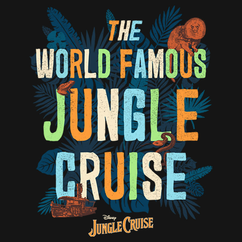 Men's Jungle Cruise The World Famous Logo Long Sleeve Shirt