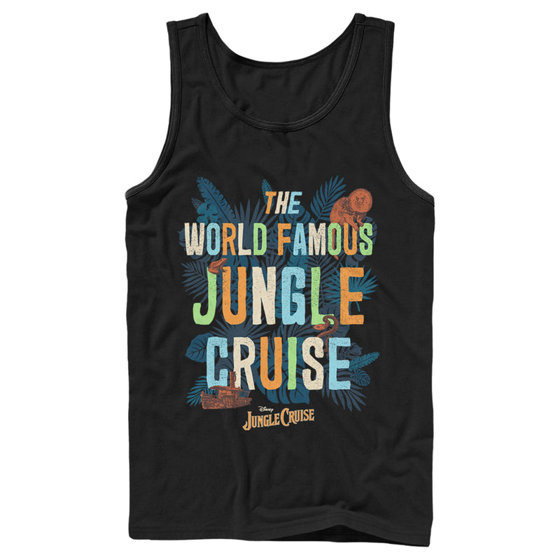Men's Jungle Cruise The World Famous Logo Tank Top