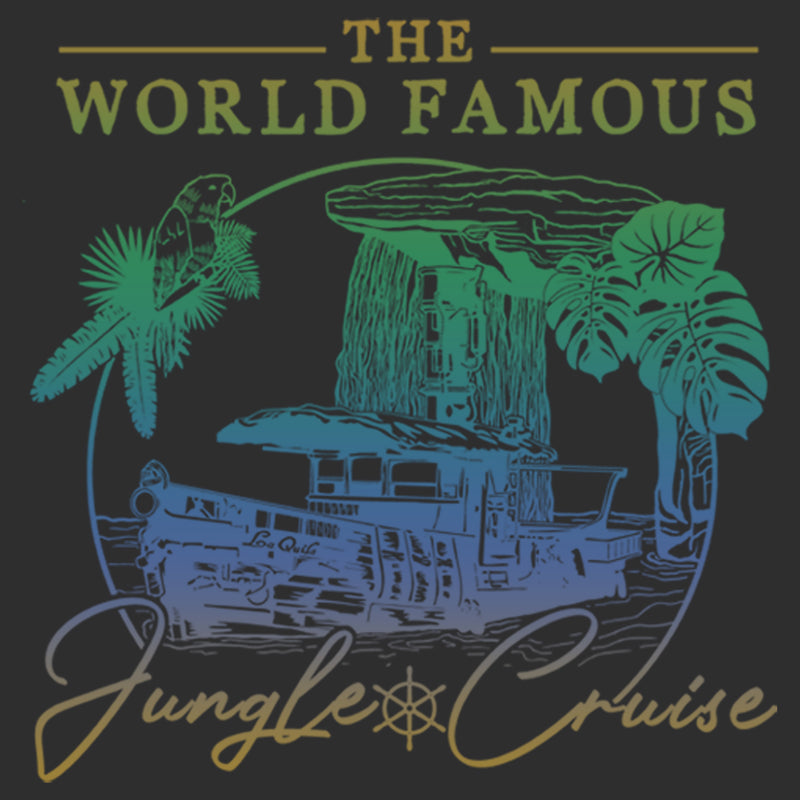 Women's Jungle Cruise The World Famous La Quila Ombre Racerback Tank Top