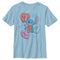 Boy's Lilo & Stitch Valentine's Day Candy Hearts T-Shirt