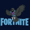 Men's Fortnite Raven Logo Pull Over Hoodie