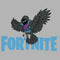 Men's Fortnite Raven Logo Pull Over Hoodie