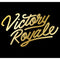 Men's Fortnite Victory Royale Gold Script Pull Over Hoodie