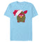 Men's Furby Christmas Furry Green Santa T-Shirt