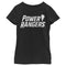 Girl's Power Rangers Classic Lightning Bolt Logo T-Shirt