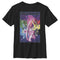 Boy's Power Rangers Rainbow Poster T-Shirt