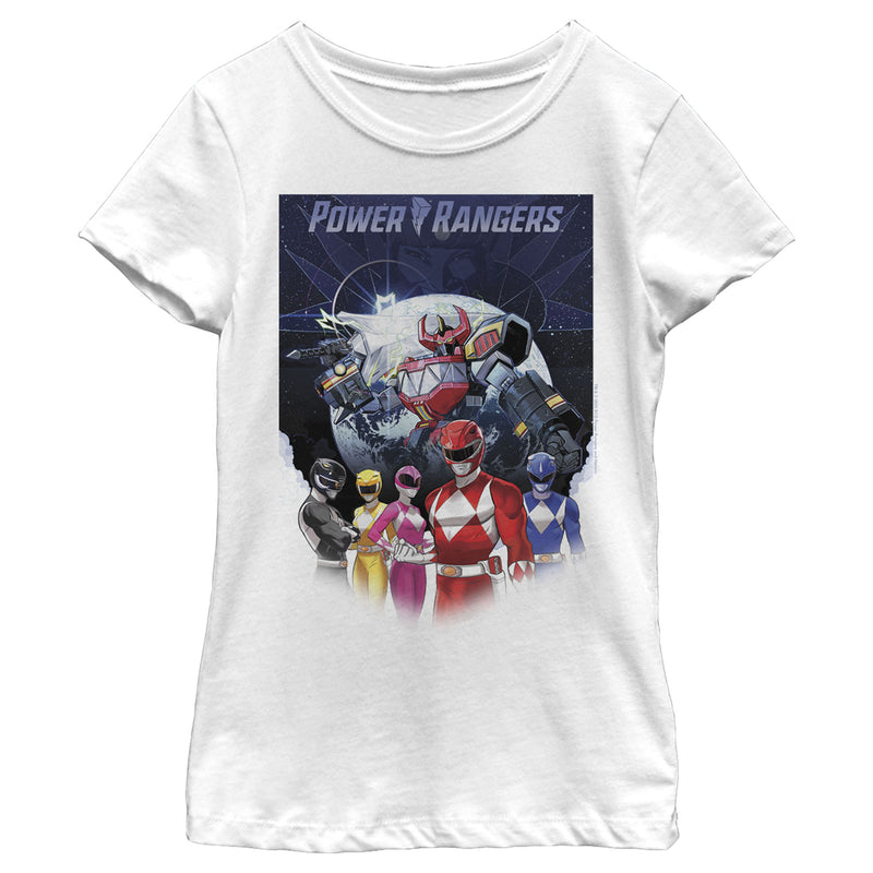 Girl's Power Rangers Galactic Heroes T-Shirt