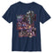 Boy's Transformers Decepticons Character Panels T-Shirt