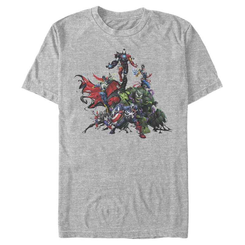 Men's Marvel Avengers Character Melee T-Shirt