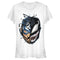 Junior's Marvel Captain America Venom Mask Symbol T-Shirt