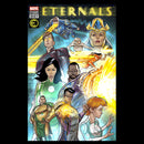 Men's Marvel Eternals Comic Book Cover Pull Over Hoodie
