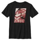 Boy's Marvel The Falcon and the Winter Soldier Falcon Poster T-Shirt
