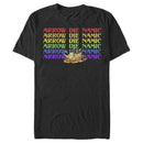 Men's R.I.P. Rainbows in Pieces Arrow Die Namic Unicorn Repeat T-Shirt