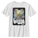 Boy's R.I.P. Rainbows in Pieces Jim Bones Unicorn Card T-Shirt