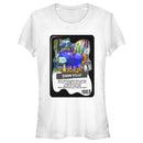 Junior's R.I.P. Rainbows in Pieces Dann Ville Unicorn Card T-Shirt