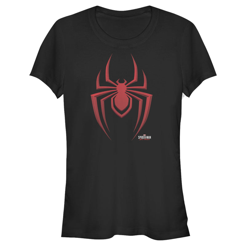 Junior's Marvel Spider-Man: Miles Morales Spider Logo T-Shirt